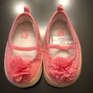 baby coral sandal